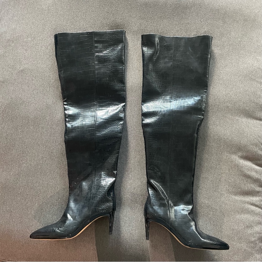 H&M Black Over the Knee Boots